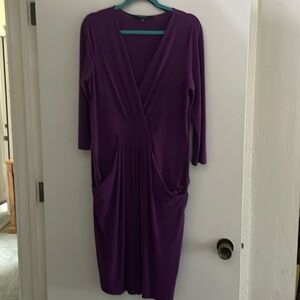 Sexy little purple dress!